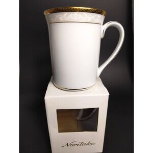 Noritake 4335 Fine Porcelain Japan Hampshire Gold 11.2 FL Cup‎ New